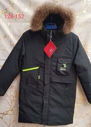 Зимова куртка для хлопця 128-152