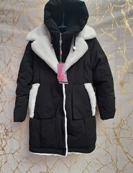 Зимова куртка-пальто для дівчаток 134-158 Tailang