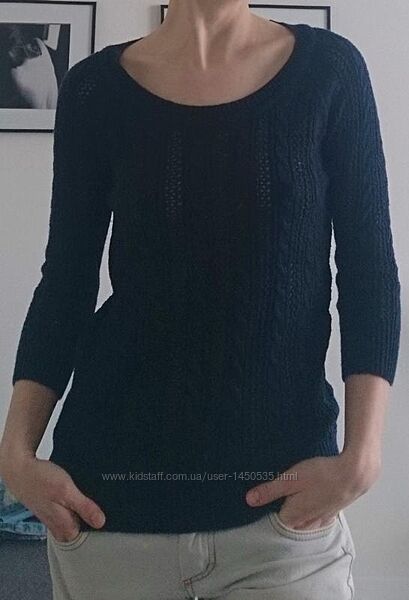 Джемпер синій в&acuteязаний