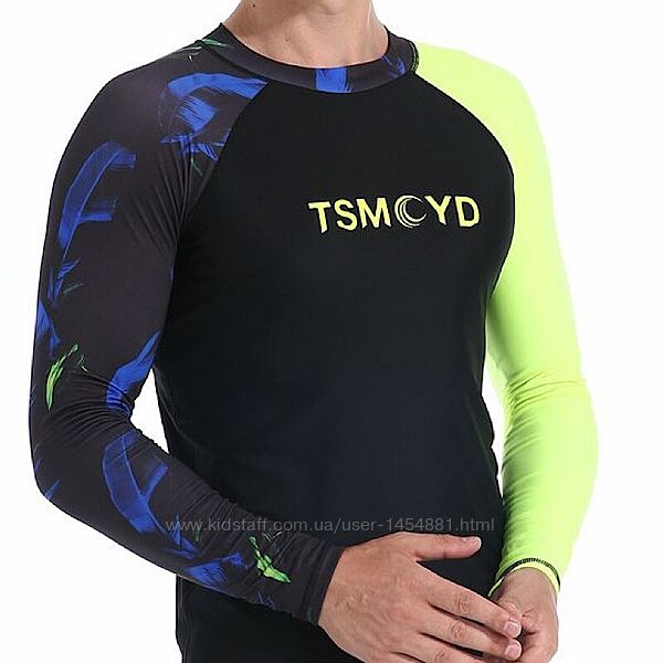 Быстросохнущая гидромайка футболка TSMCYD UPF 50 и защитой от УФ-лучей