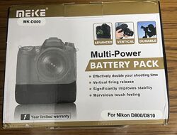 Meike MK-D800 батарейный блок для Nikon D800/D810