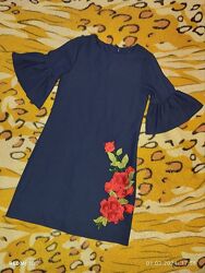 Сукня вишиванка, плаття з об&acuteємною вишивкою
