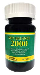 Вітабаланс 2000. Вітаміни, мінерали, трави. США. БАД Viterity Global