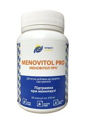 Меновітол Про 60капс. Фітоестрогени при менопазузі та клімаксі. Viterity Gl
