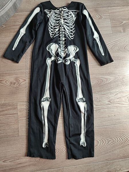 Карнавальний костюм на хеловін Скелет 3-4роки
