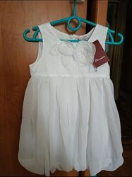 Платье  сарафан нарядное  сукня снежинка фея белое