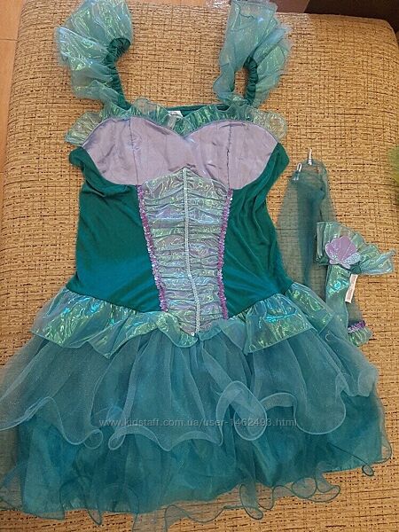 Карнавальний костюм фея русалка квітка лялька хмарка