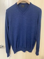 Мужской пуловер, Чоловічий пуловер, темно синій светр ZARA