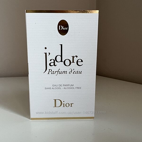 Dior jadore parfum d&acuteeau пробник 1мл