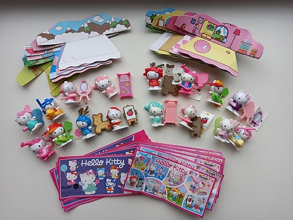 Колекція фігурок кіндер Кіндер Хелоу Кітті 2015,2016