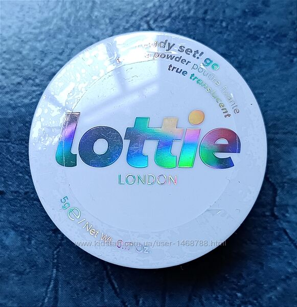 Пудра прозора Lottie London Ready Set Go Translucent Powder  5г