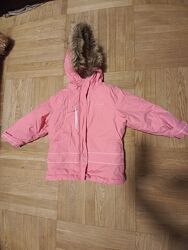 Куртка для дівчинки ніжно рожевого кольору COLUMBIA