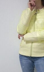 Куртка деми лимонного цвета Италия 