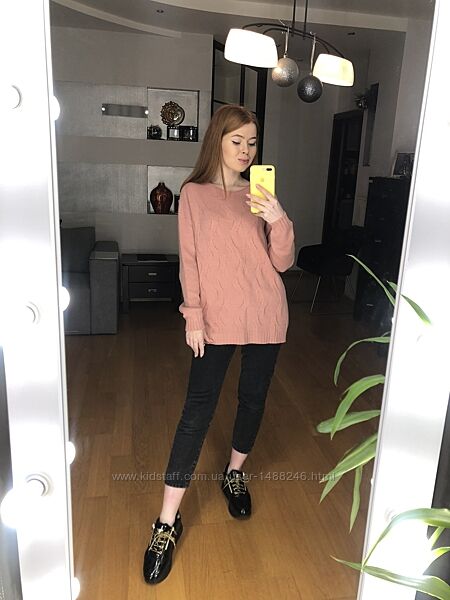 Пуловер вязка косами Barbara Alvisi, Италия