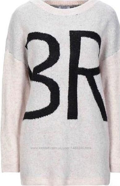 Пуловер молочного цвета с лого Brigitte Bardot