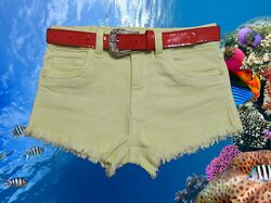 BluKids Denim Tropical джинсові шорти з бахромою 6-7/122 см