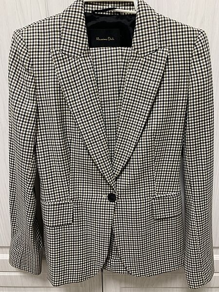 Костюм із вовни Massimo Dutti
