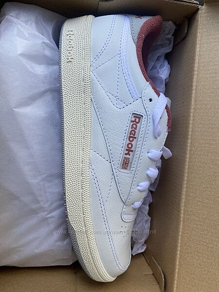 Шкіряні кросівки Reebok Club C 85, оригінал, p.38,5