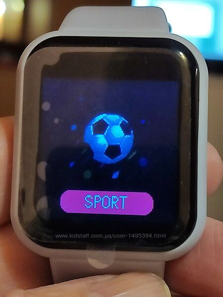 Трое - смарт часов, синие и серые 