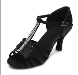 Туфли для танцев, танцевальная обувь, каблук 5 см или 7 см.