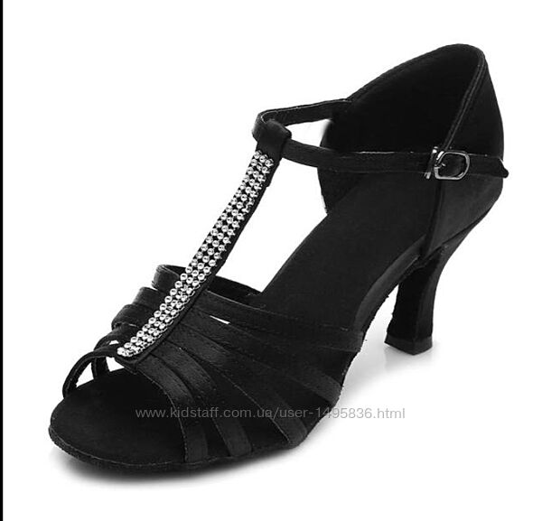 Туфли для танцев, танцевальная обувь, каблук 5 см или 7 см.