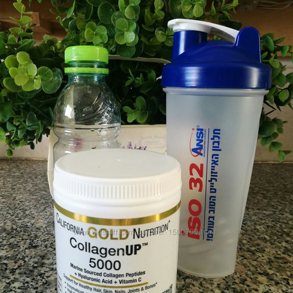 Морской Коллаген гиллаурон, витамин С 5000 California Gold Nutrition