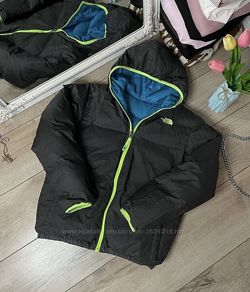 Пуховичок оригінальний двосторонній The North Face ДЕШЕВО