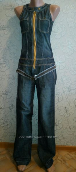 Женский джинсовый комбинезон. размер 1027 замеры в описании