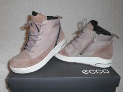 Ессо Gore Tex, р.34 ст.22,5 см ботинки хайтопы деми кожа.
