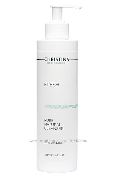 Очищающий гель для всех типов кожи Christina Fresh Pure & Natural Cleanser