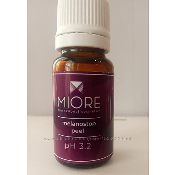 Коєвий пілінг Melanostop peel 10ml коевый пилинг Miore