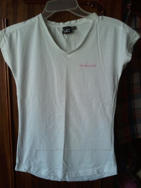 Белая футболка 10-12 лет 
