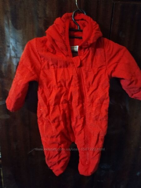 Комбинезон человечек красный 9-12 , Waikiki