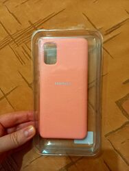 Силіконовий чохол для смартфону Samsung A41 рожевий