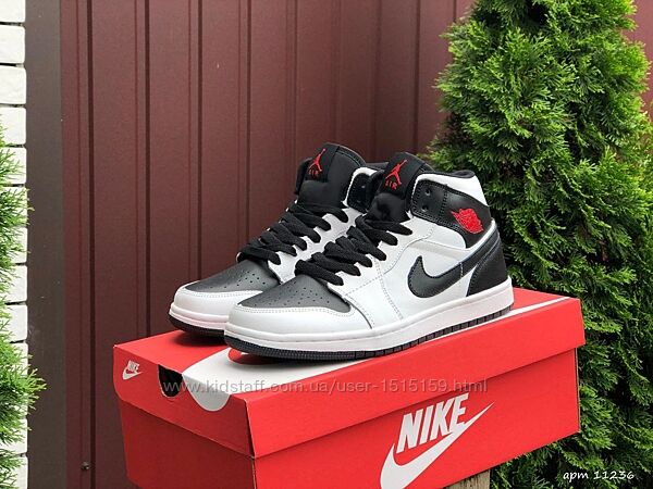 р.36, 41 Nike Air Jordan черно/бело/красные 