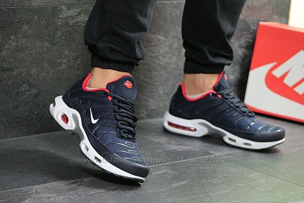 р.44, 45    Мужские кроссовки Nike Air Max TN сине/красные 