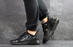 р.40   Мужские кроссовки Nike Air Max 270 x Supreme черные 