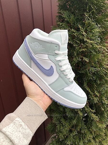 р.44, 45 Мужские кроссовки Nike Air Jordan серо/бело/фиолетовые   KS 11053