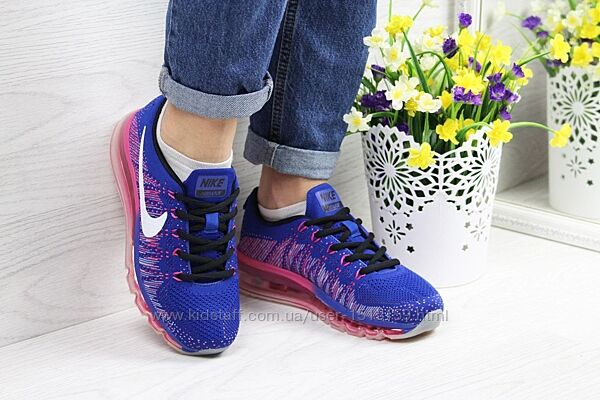 р.37  Женские кроссовки Nike Air Max 2017 сине/розовые   KS 11201