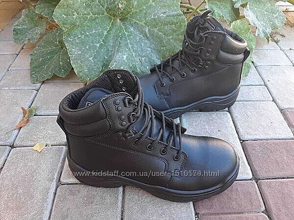 Magnum тактические мужские кожаные ботинки черный цвет 26.5-27.5 см