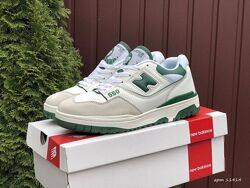 р. 36-44   Кроссовки New balance 550 бело/зеленые   KS 11414