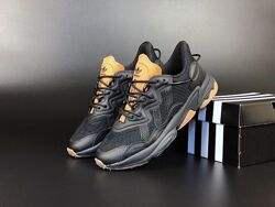 р.42-46  Кроссовки Adidas Ozweego черно/коричневые   KS 11482