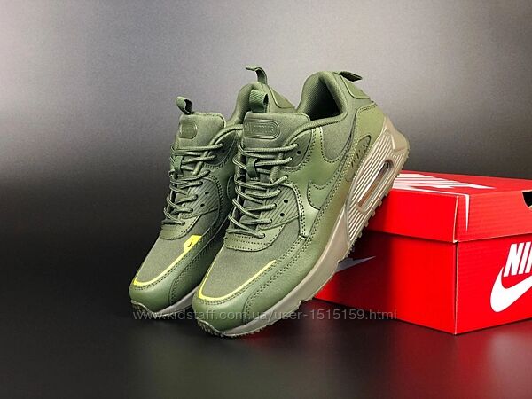  р.42, 44  Кроссовки Nike Air Max 90 Surplus зеленые 