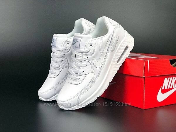  р.45, 46  Кроссовки Nike Air Max 90 белые 