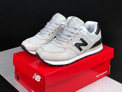 p.36-38  New Balance 574  classic бежево/чорні  KS 12191
