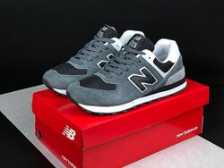 p.36-38  New Balance 574  classic сіро/чорні  KS 12190