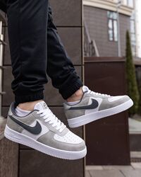 p.41   Nike Air Force White Silver  NK121