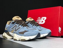 p.37-44  New Balance 9060 блакитно/коричневі  KS 12233