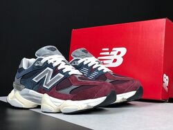 p.37-45  New Balance 9060 бордово/сині  KS 12232
