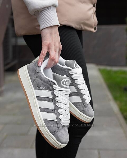 p.39-46   Adidas Campus Grey White  AD038